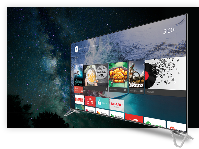 how to browse the internet on sharp aquos tv