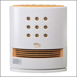 Calentador con ventilador de cerámica HX-120CX con función de humidificación con iones Plasmacluster