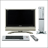 Televisores-PC Internet AQUOS TV: LD-37SP1; PC: PC-AX100M; TV: LD-32SP1; PC: PC-AX100M