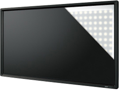 Uniformly Bright Screen with Low Energy Consumption
